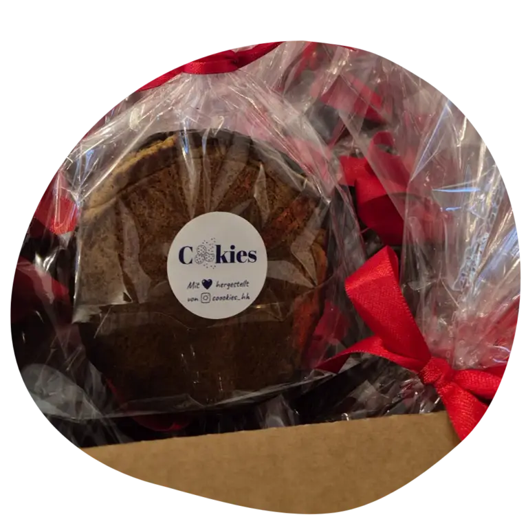 Einzeln verpackte Cookies